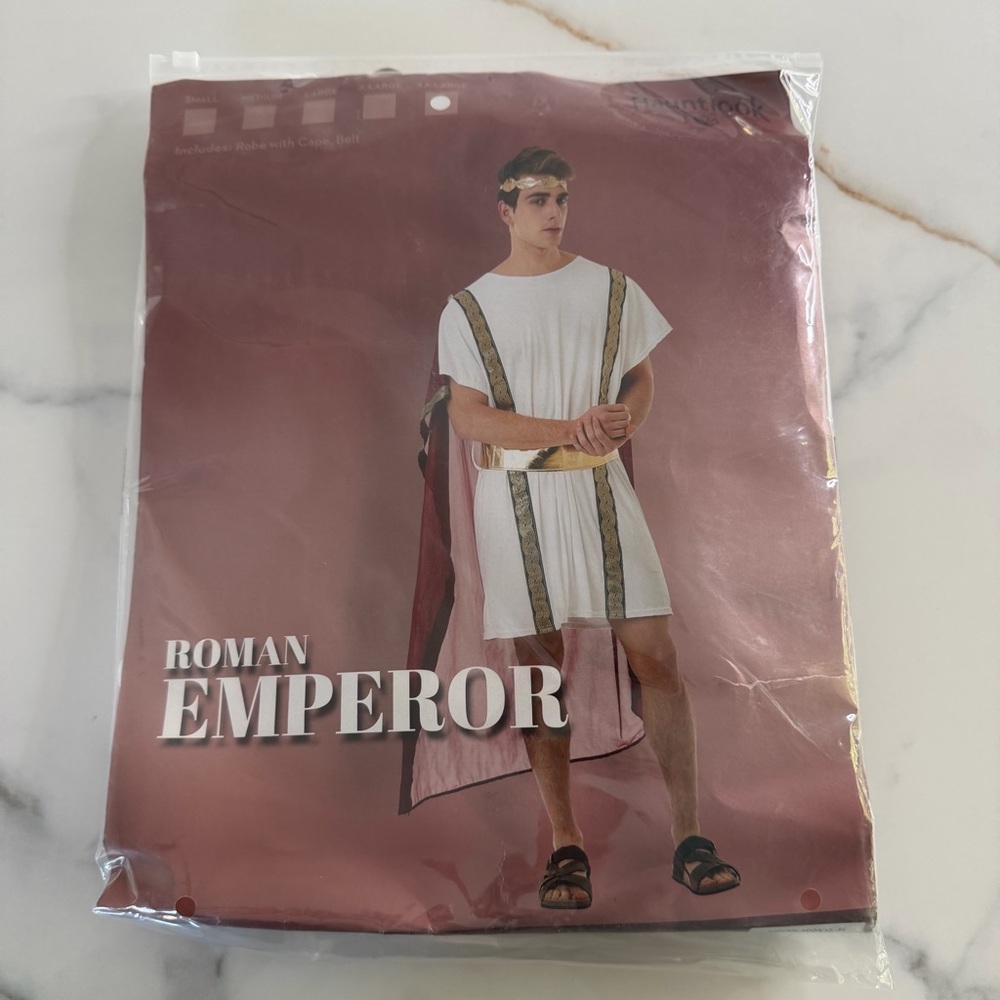 NWT Roman Emperor Costume Mens xxl